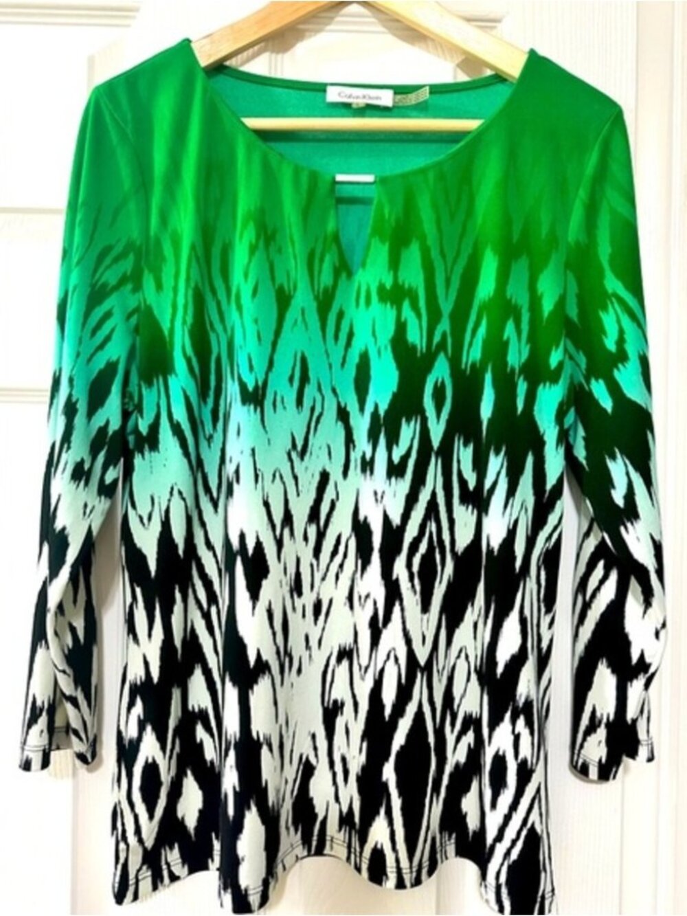 Animal print blouse